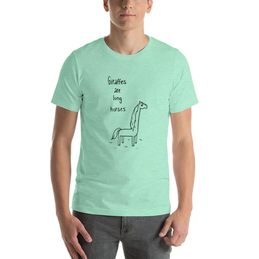 Woke Millennial Clothing Co unisex staple t shirt heather mint front 632894f740201