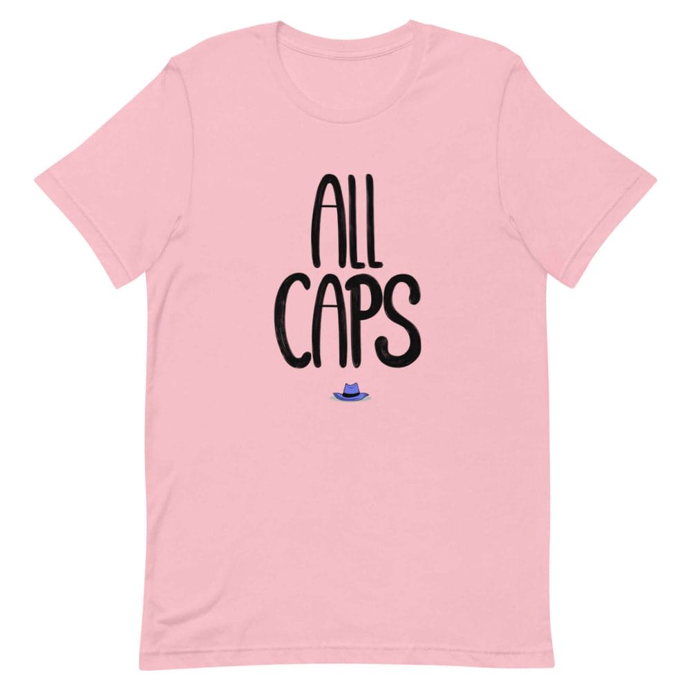 Woke Millennial Clothing Co unisex staple t shirt pink front 63289c62d99fc