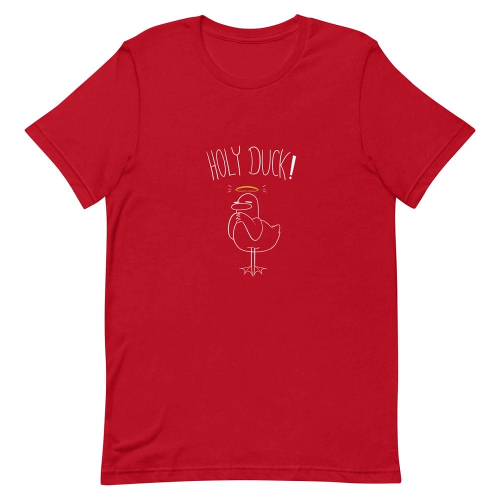 Woke Millennial Clothing Co unisex staple t shirt red front 6328779047947