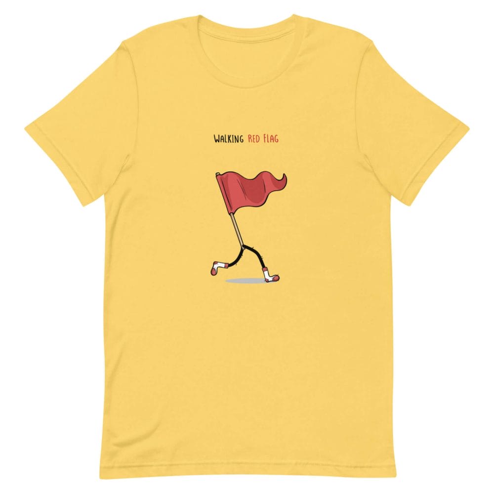 Woke Millennial Clothing Co unisex staple t shirt yellow front 63288bb5b102c