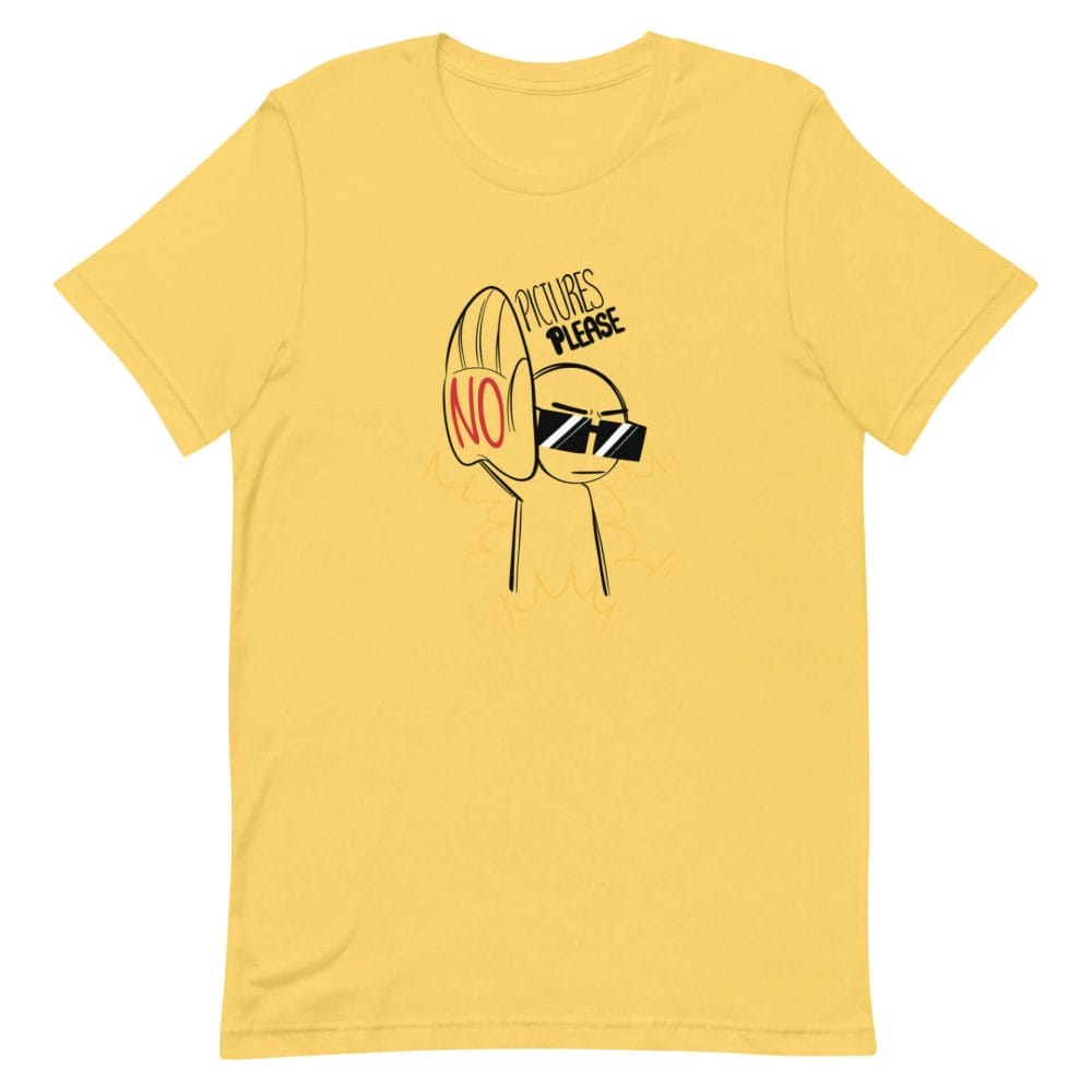 Woke Millennial Clothing Co unisex staple t shirt yellow front 63288d3e46de3 1