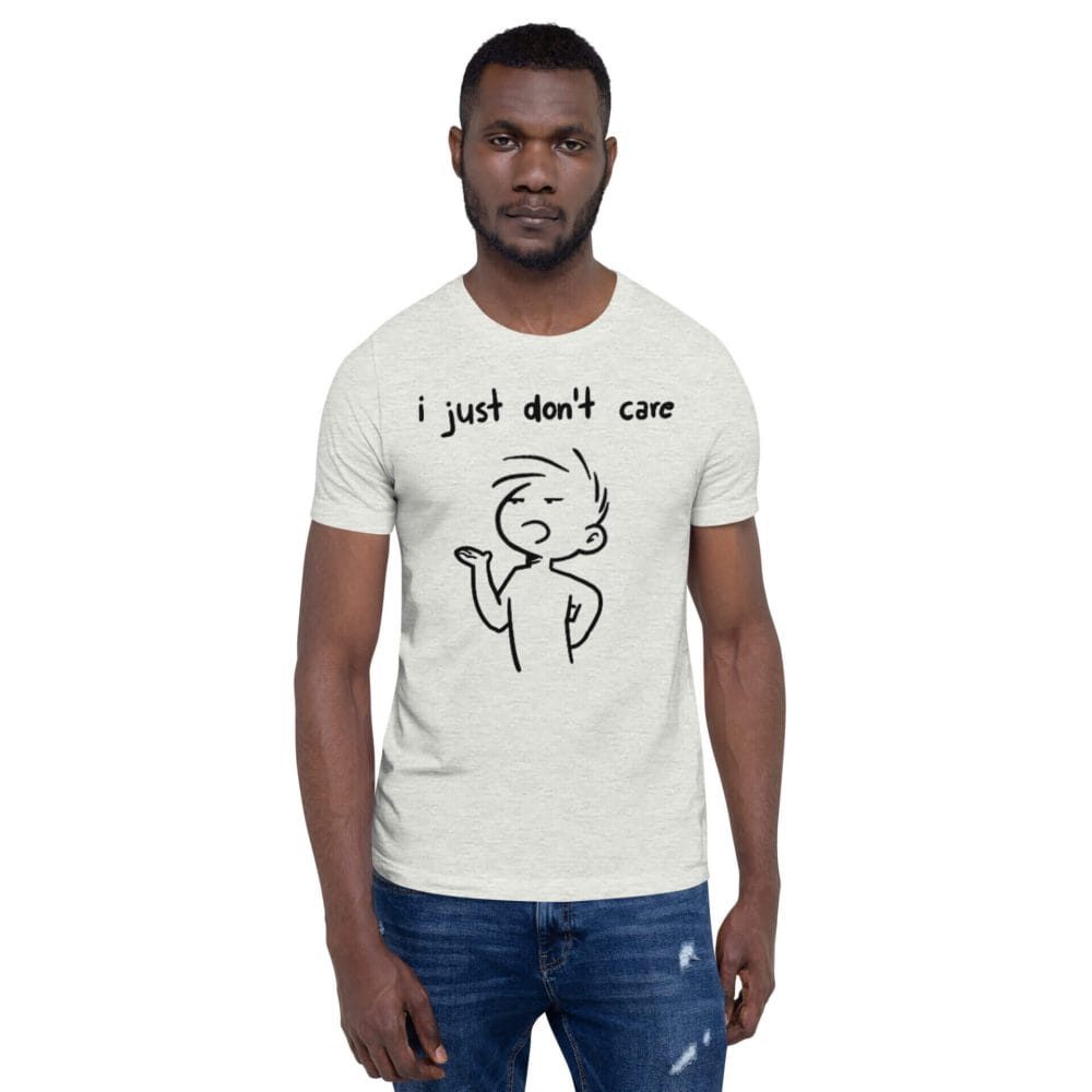 Woke Millennial Clothing Co unisex staple t shirt ash front 63800a63242cf