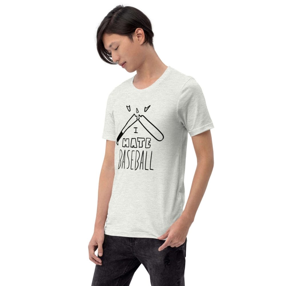 Woke Millennial Clothing Co unisex staple t shirt ash left front 6377cb2a1e677