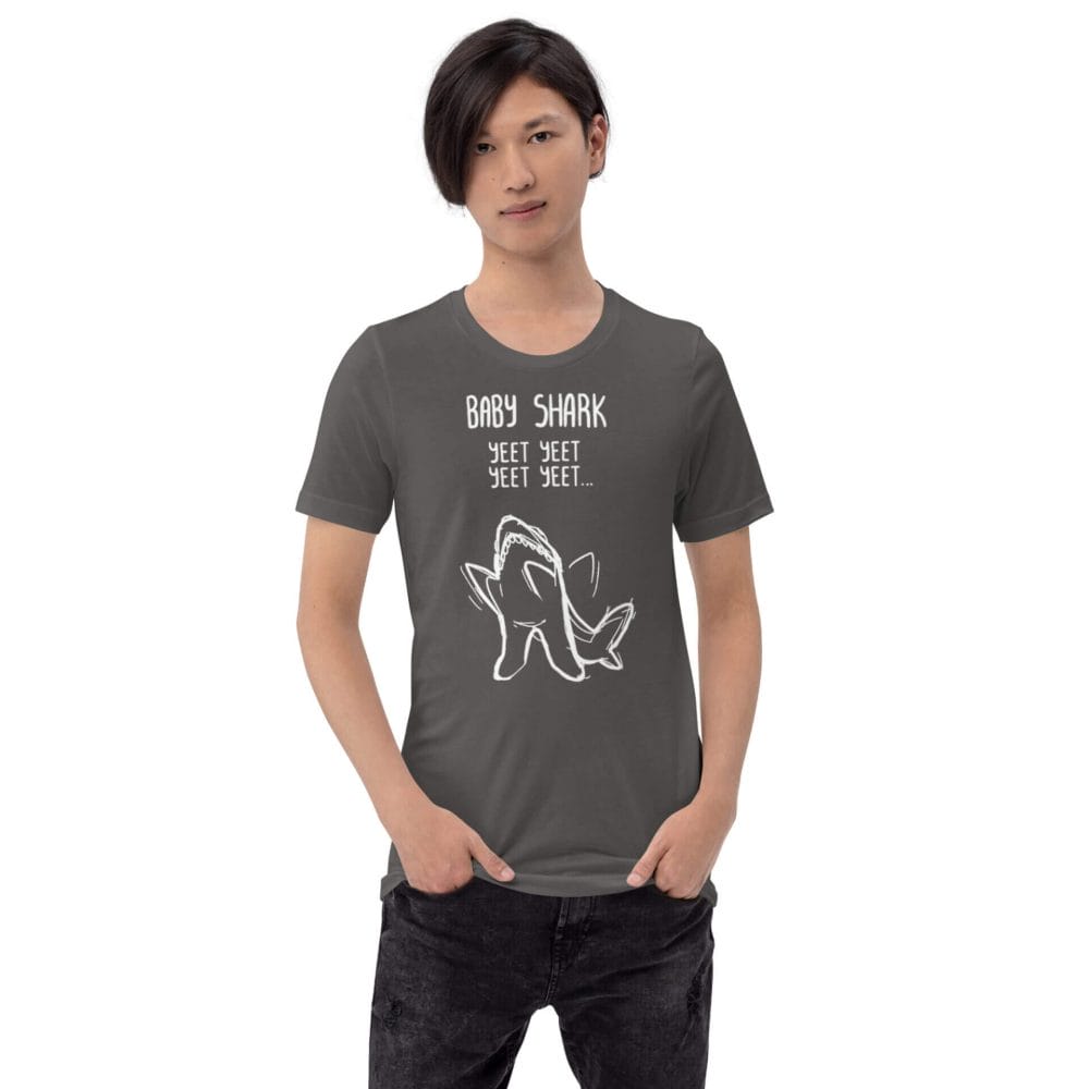 Woke Millennial Clothing Co unisex staple t shirt asphalt front 63800ad00f1f0
