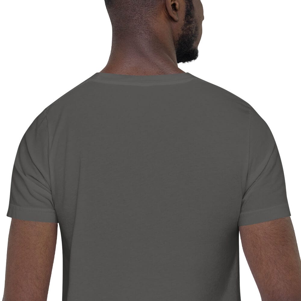Woke Millennial Clothing Co unisex staple t shirt asphalt zoomed in 6377ce59a01e8