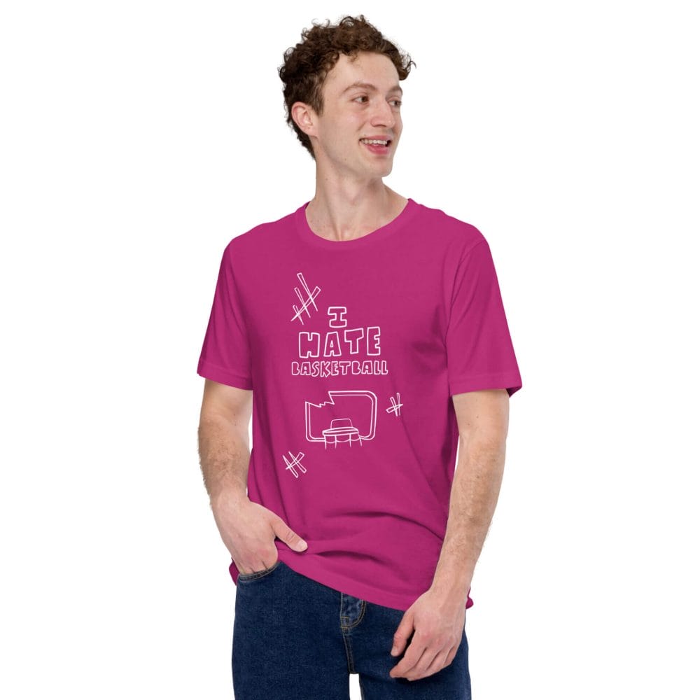 Woke Millennial Clothing Co unisex staple t shirt berry front 6377cd58e1142