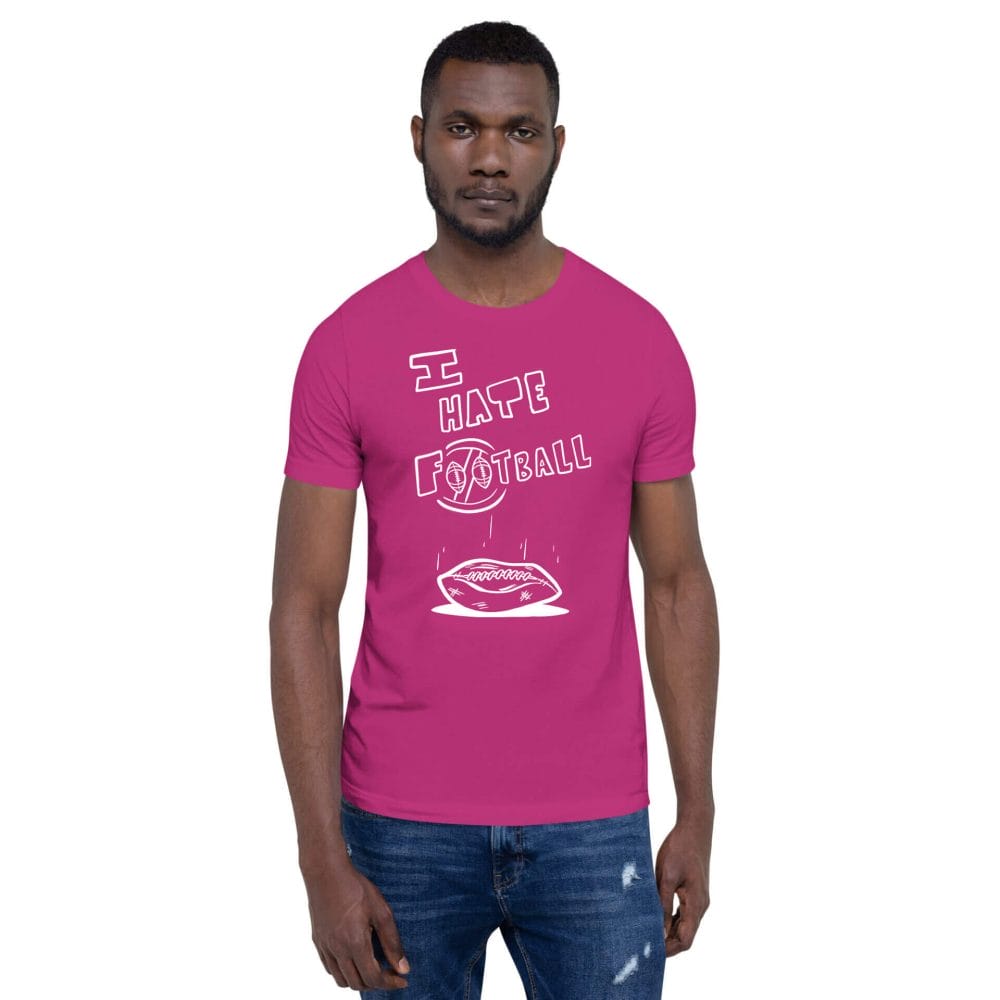 Woke Millennial Clothing Co unisex staple t shirt berry front 6377ce5976a26 1