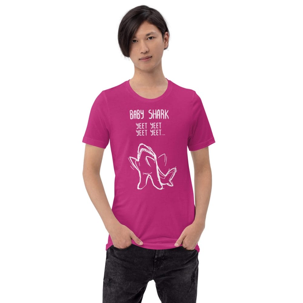 Woke Millennial Clothing Co unisex staple t shirt berry front 63800acfebc20