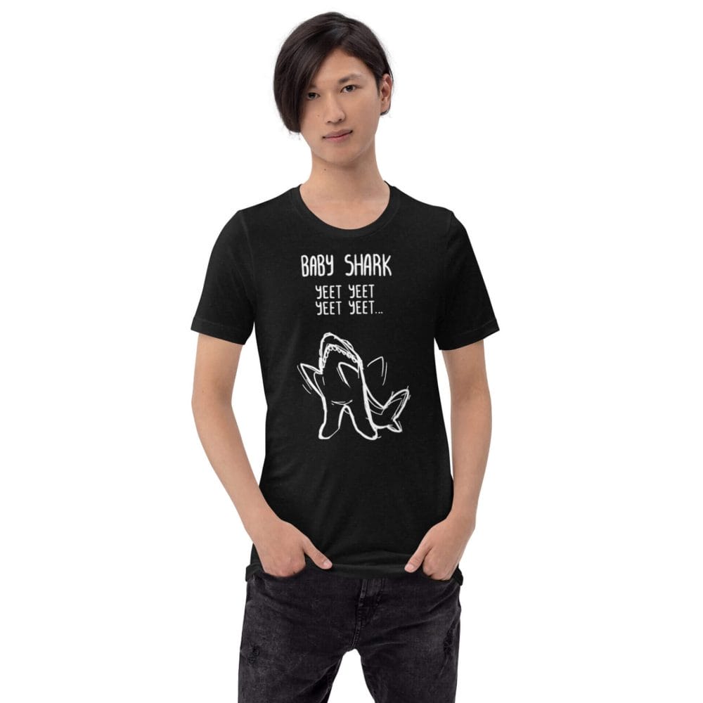 Woke Millennial Clothing Co unisex staple t shirt black heather front 63800acf7f607