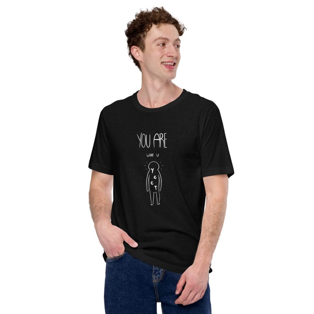 Woke Millennial Clothing Co unisex staple t shirt black heather front 63800f07bc604