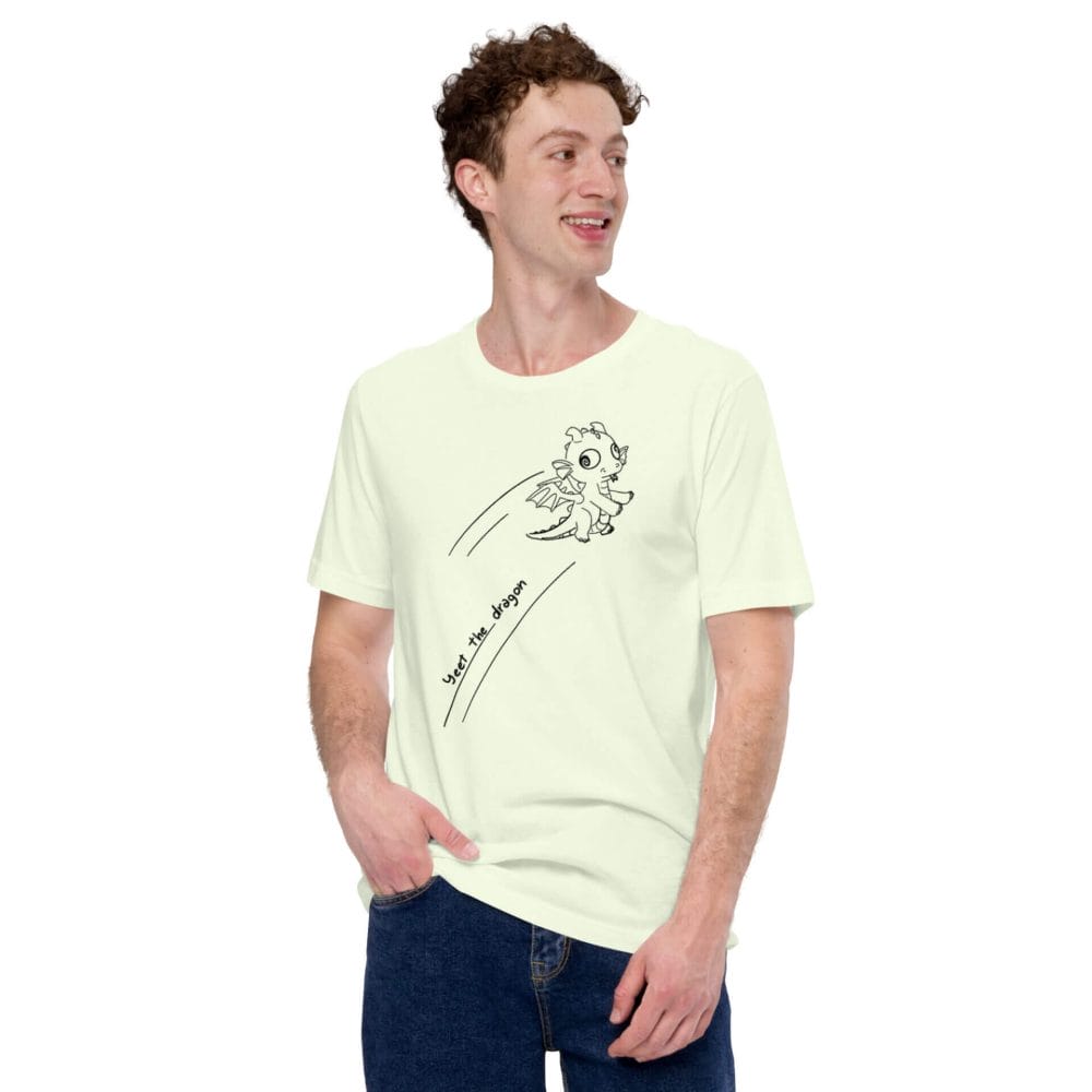 Woke Millennial Clothing Co unisex staple t shirt citron front 63800c687e801