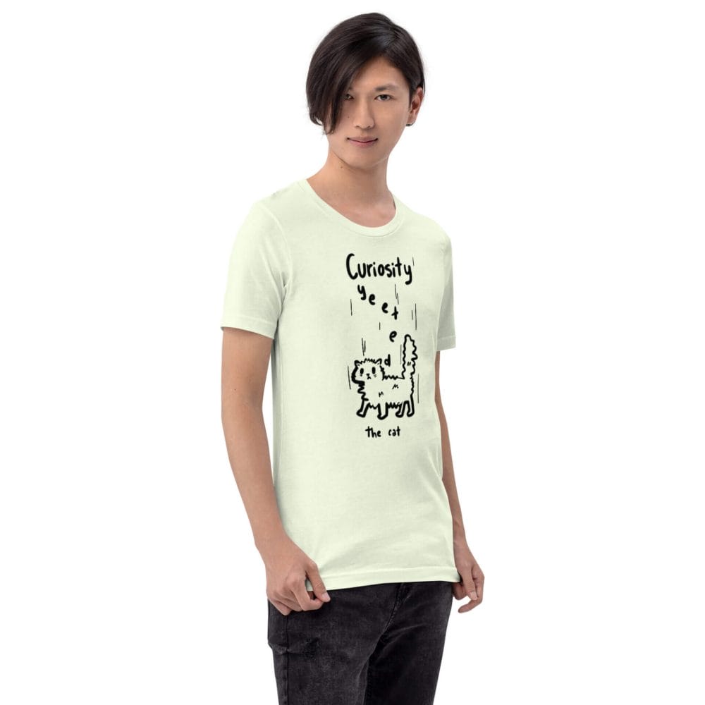 Woke Millennial Clothing Co unisex staple t shirt citron right front 6380024db4a56