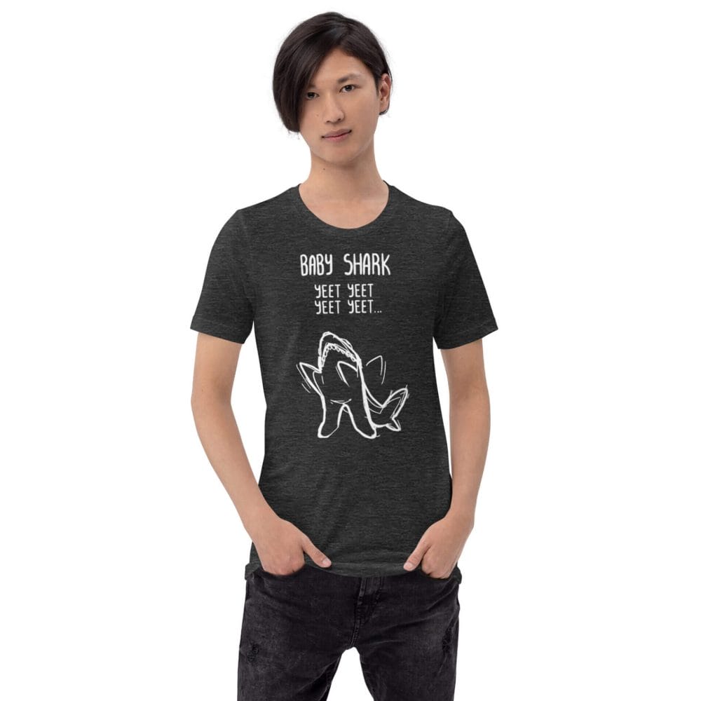 Woke Millennial Clothing Co unisex staple t shirt dark grey heather front 63800acfcb0c9