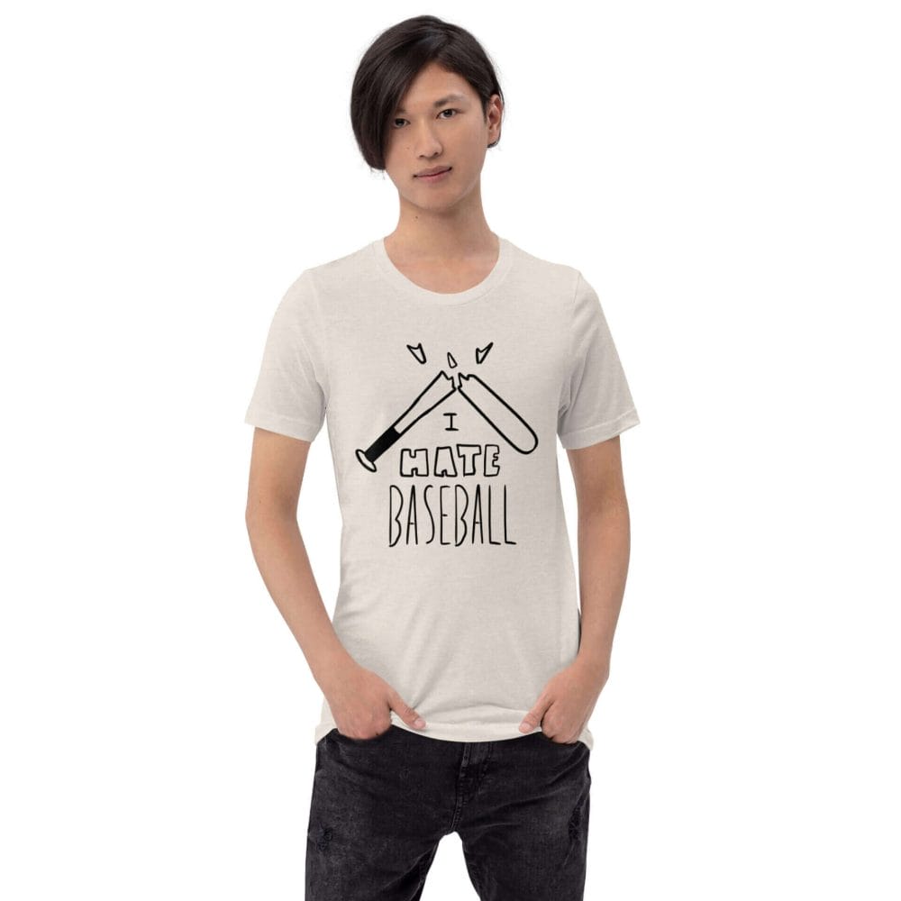 Woke Millennial Clothing Co unisex staple t shirt heather dust front 6377cb29d5f8b