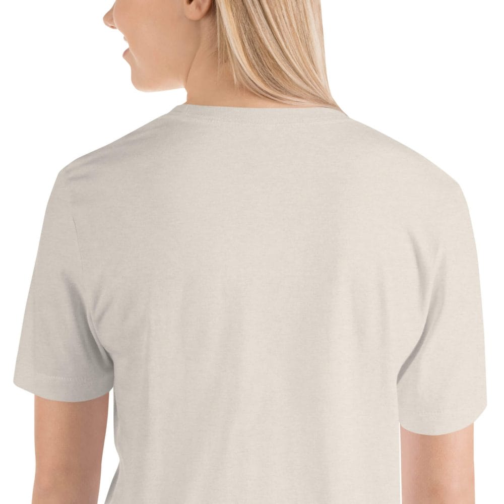 Woke Millennial Clothing Co unisex staple t shirt heather dust zoomed in 638004f100213