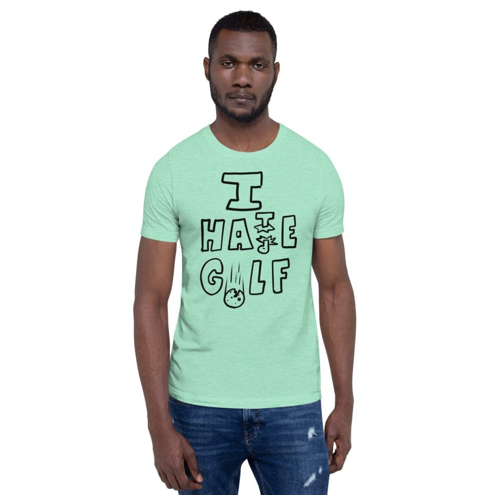 Woke Millennial Clothing Co unisex staple t shirt heather mint front 6377d47ee75e1