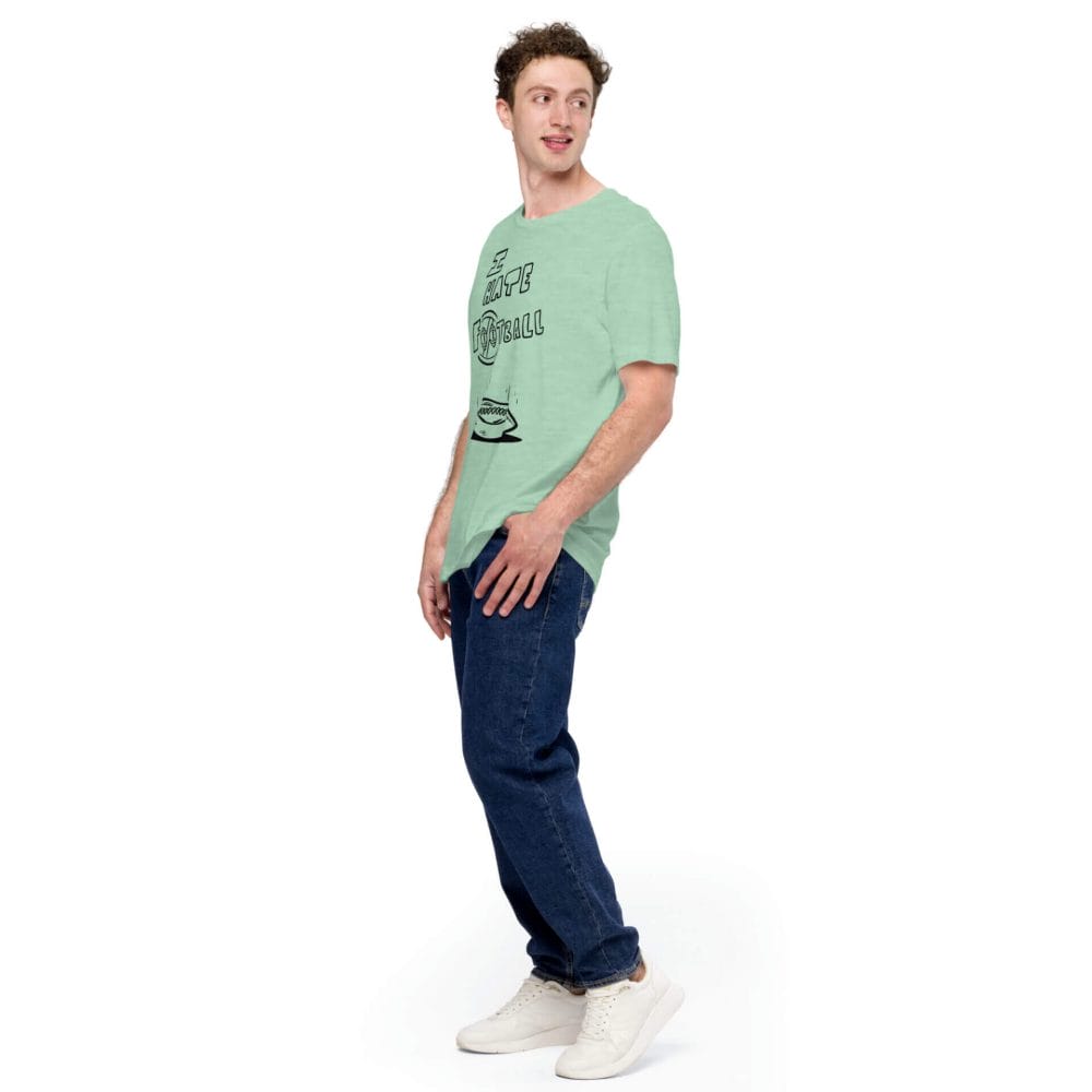 Woke Millennial Clothing Co unisex staple t shirt heather prism mint left front 63d002739d060