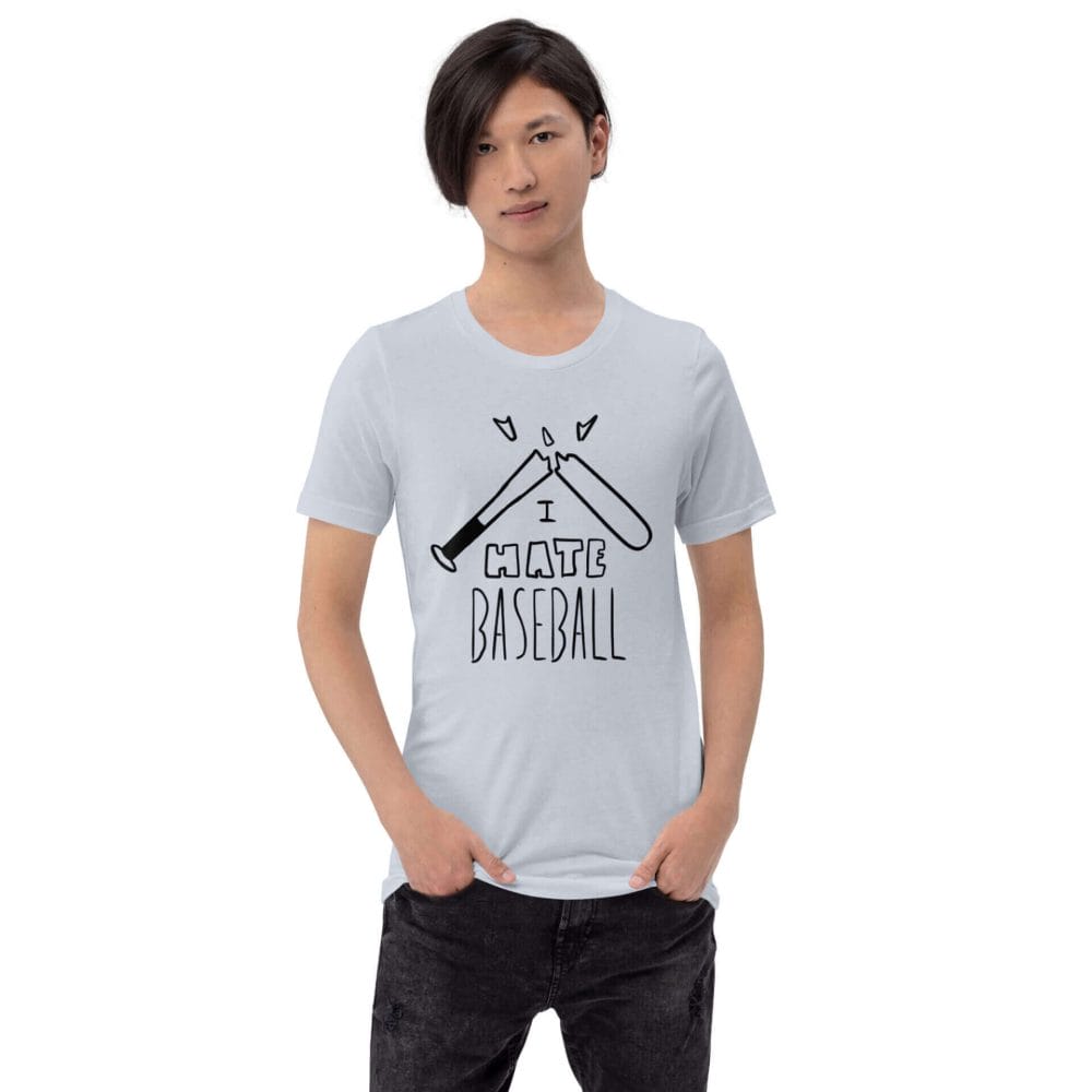 Woke Millennial Clothing Co unisex staple t shirt light blue front 6377cb29c433c