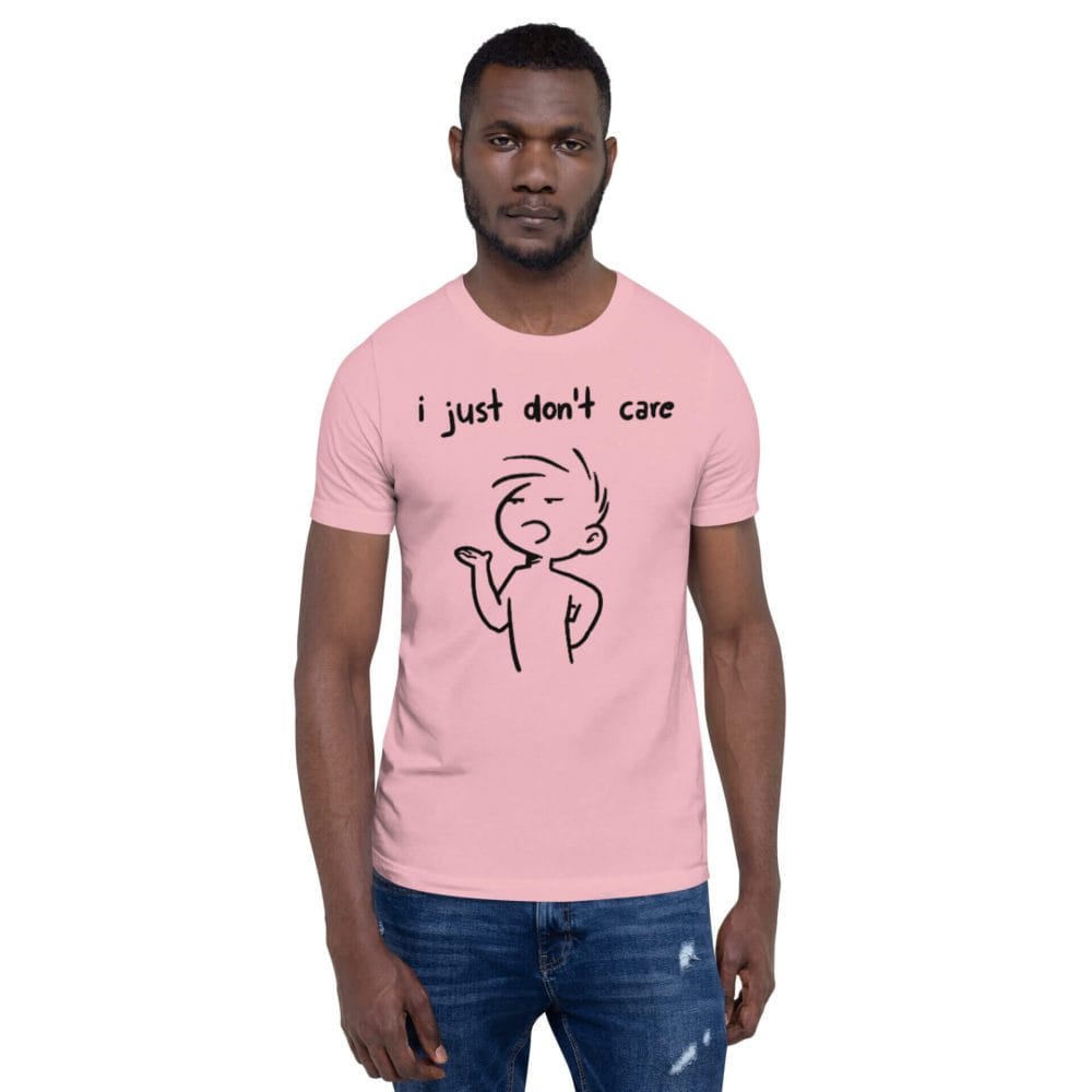 Woke Millennial Clothing Co unisex staple t shirt pink front 63800a62d18cd