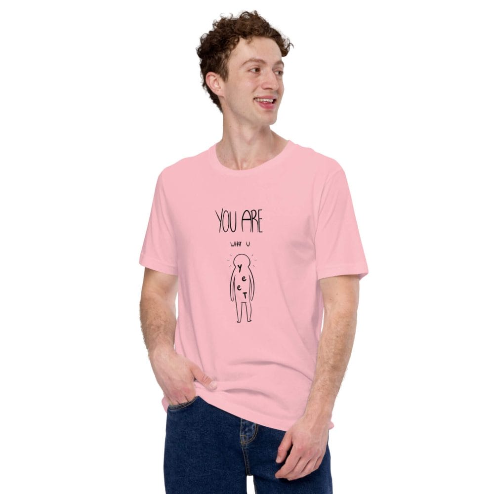 Woke Millennial Clothing Co unisex staple t shirt pink front 63800f42f179d