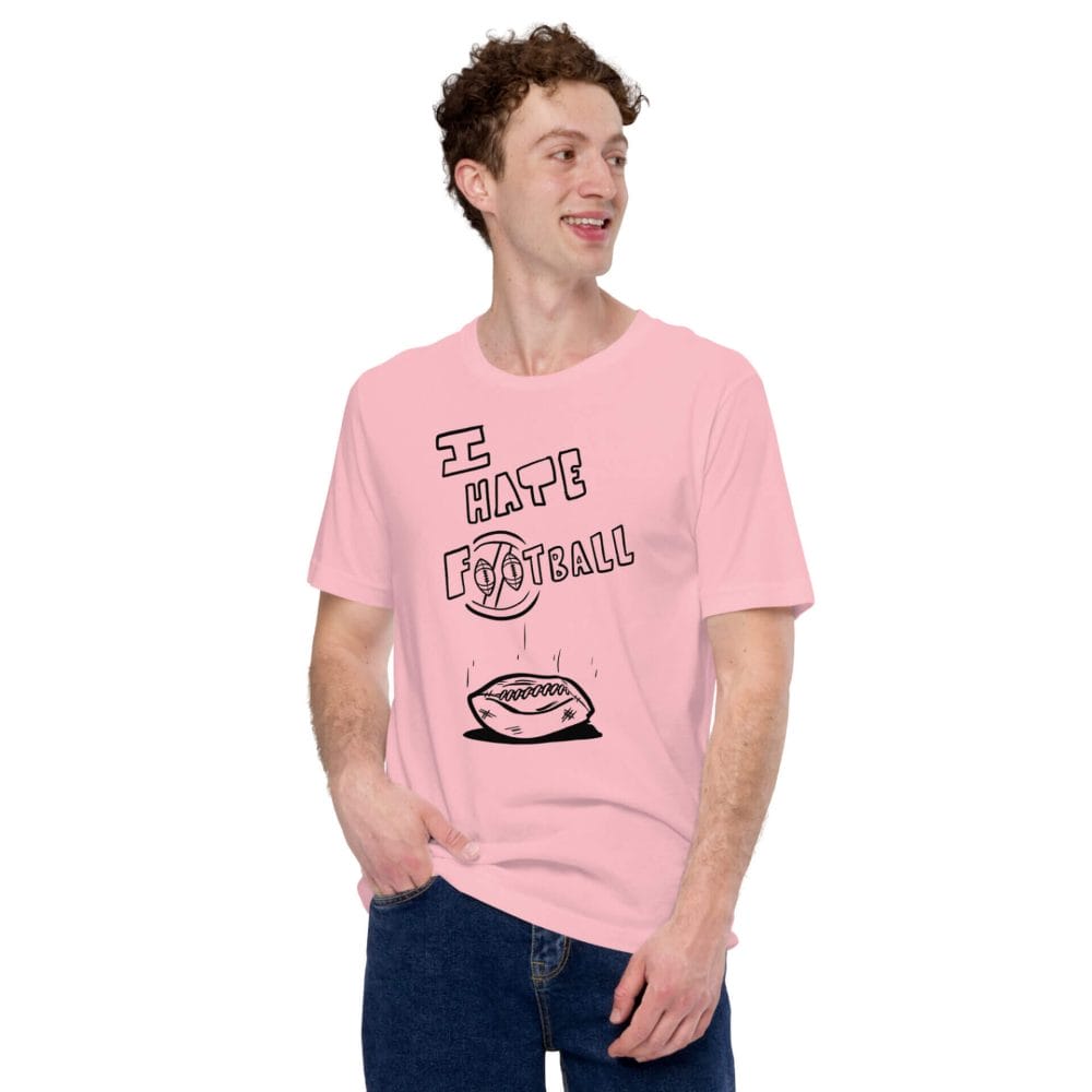 Woke Millennial Clothing Co unisex staple t shirt pink front 63d002739ed79