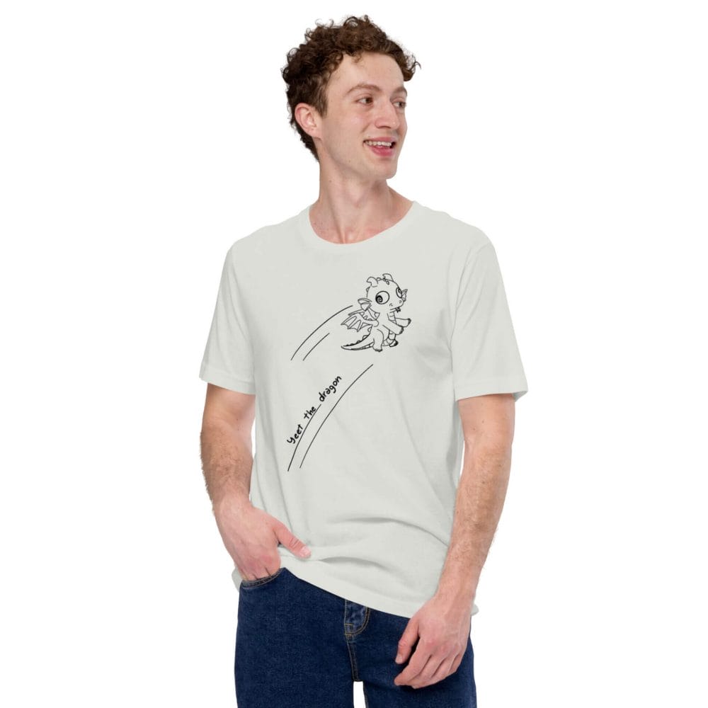Woke Millennial Clothing Co unisex staple t shirt silver front 63800c68a4e7b