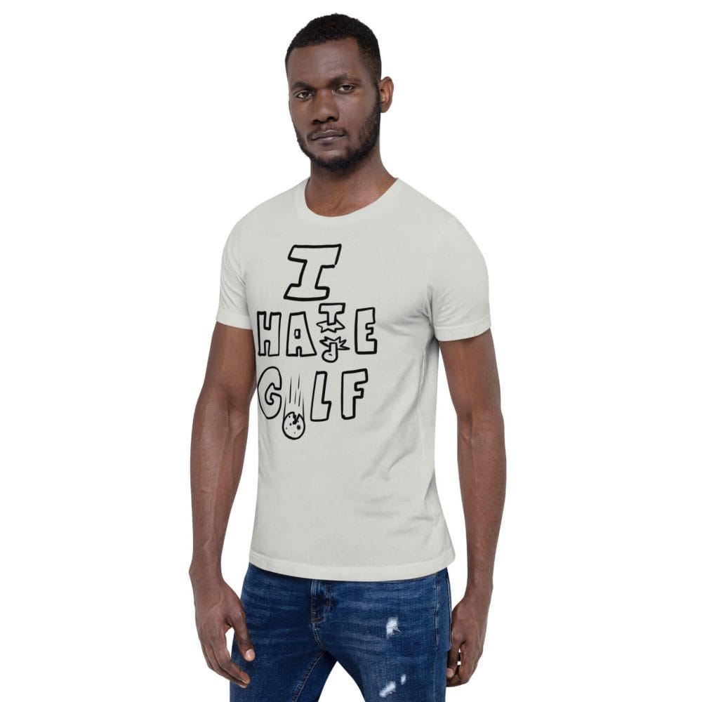 Woke Millennial Clothing Co unisex staple t shirt silver left front 6377d47ee1e2c