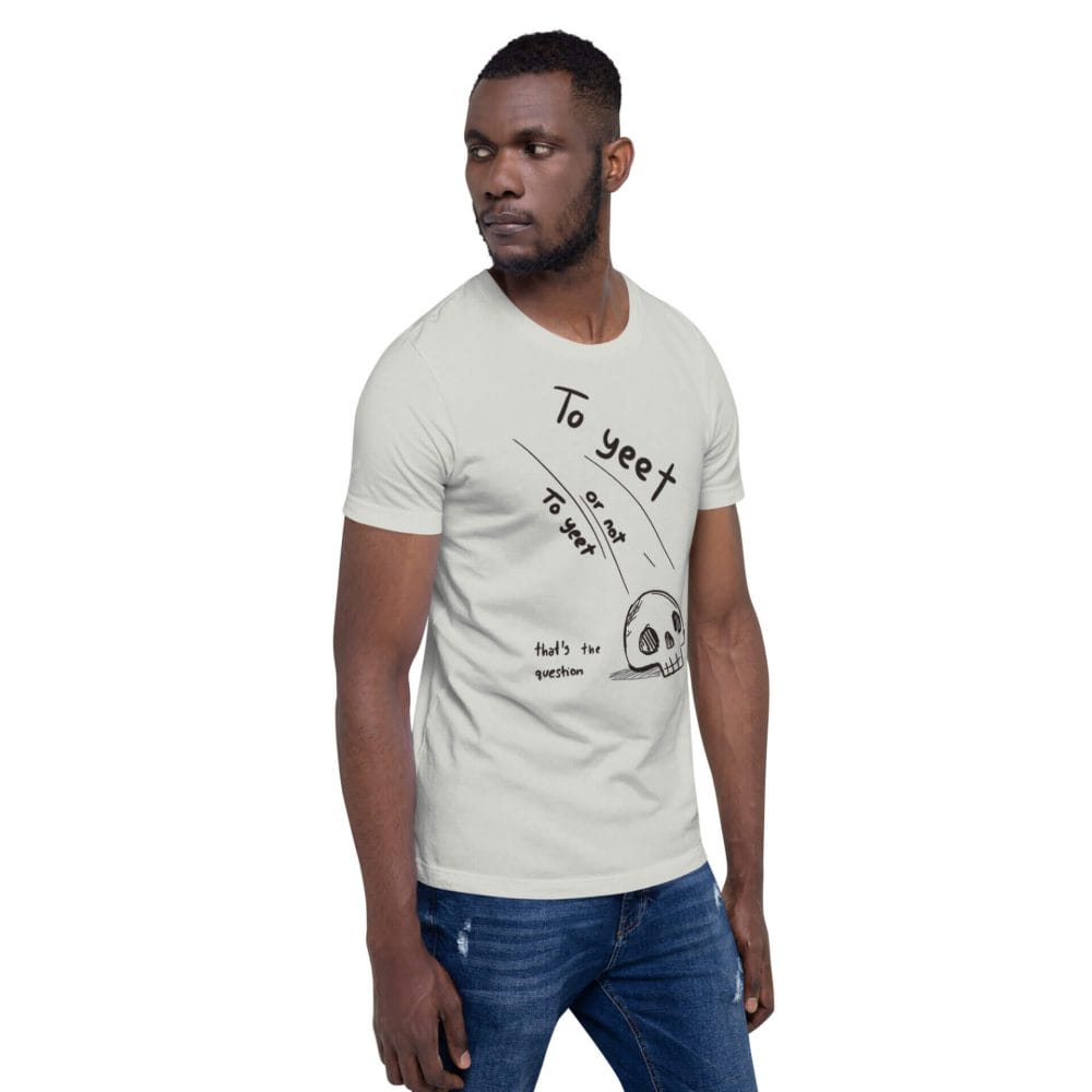 Woke Millennial Clothing Co unisex staple t shirt silver right front 63800172856e0