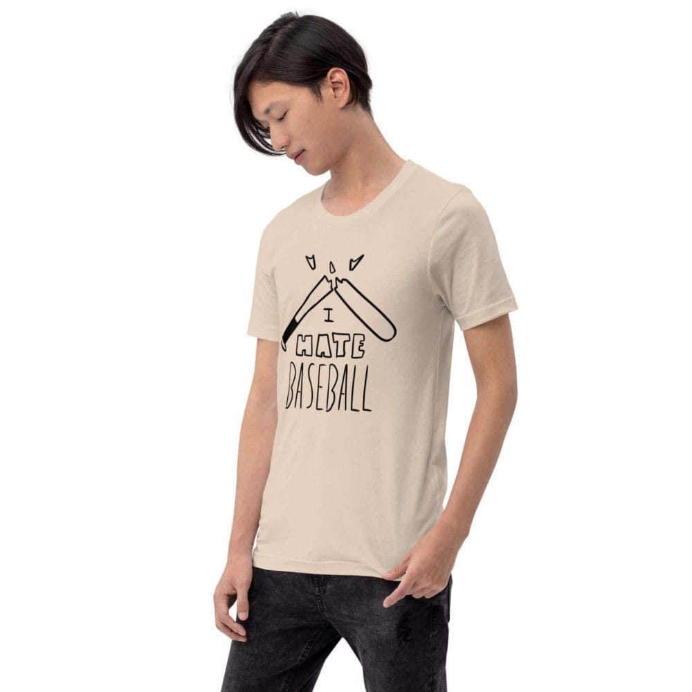 Woke Millennial Clothing Co unisex staple t shirt soft cream left front 6377cb29cba07