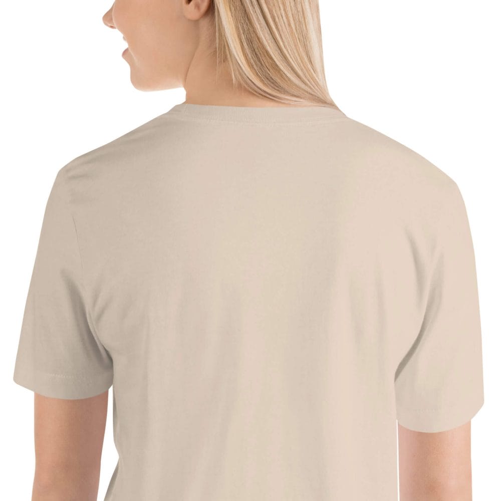 Woke Millennial Clothing Co unisex staple t shirt soft cream zoomed in 638004f0e3c21