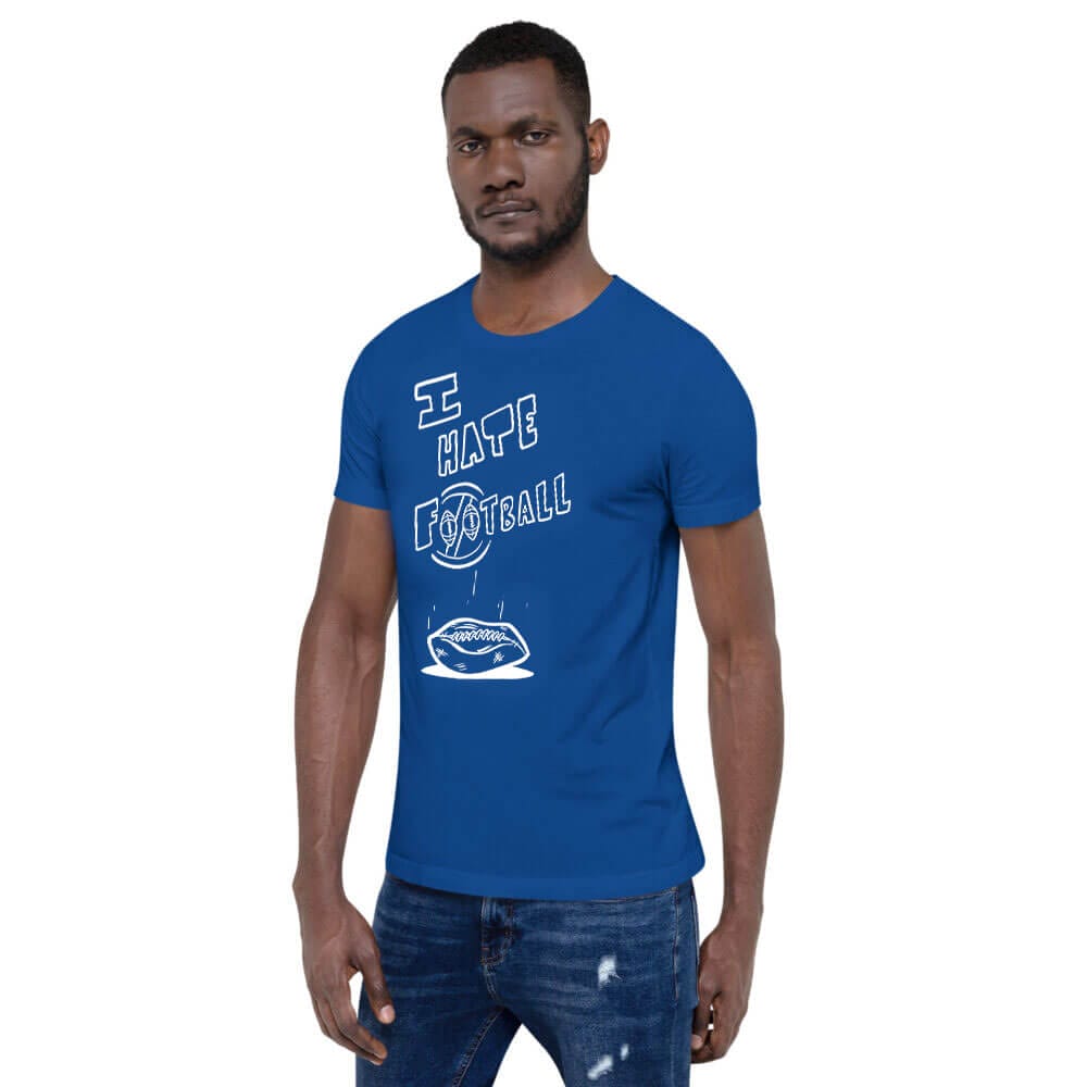 Woke Millennial Clothing Co unisex staple t shirt true royal left front 6377ce5952cf6 1000x1000 1