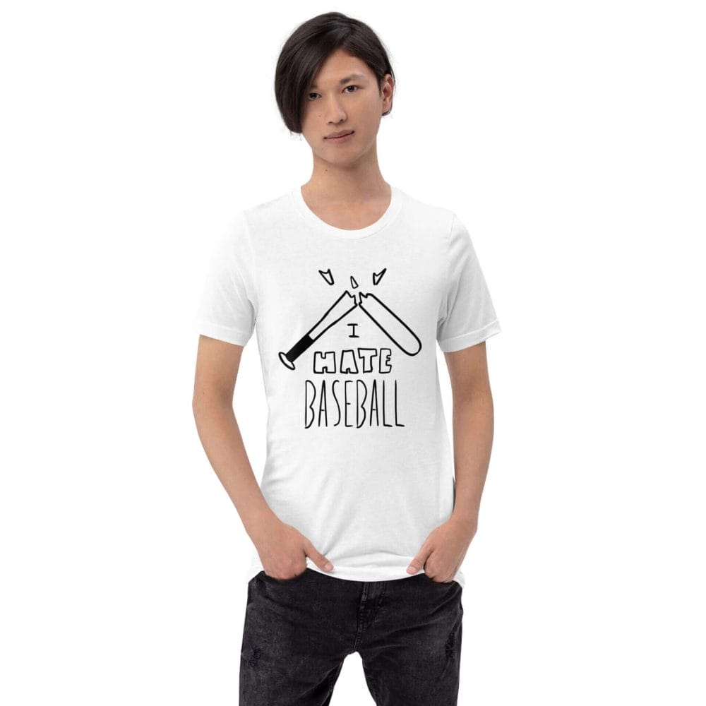 Woke Millennial Clothing Co unisex staple t shirt white front 6377cb2a39972