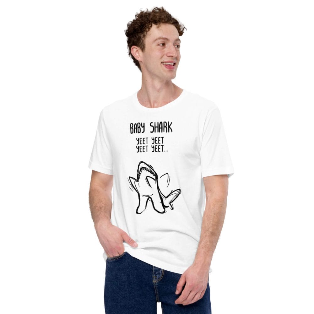 Woke Millennial Clothing Co unisex staple t shirt white front 63800b6250cfd