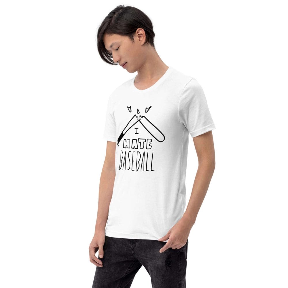 Woke Millennial Clothing Co unisex staple t shirt white left front 6377cb2a43394