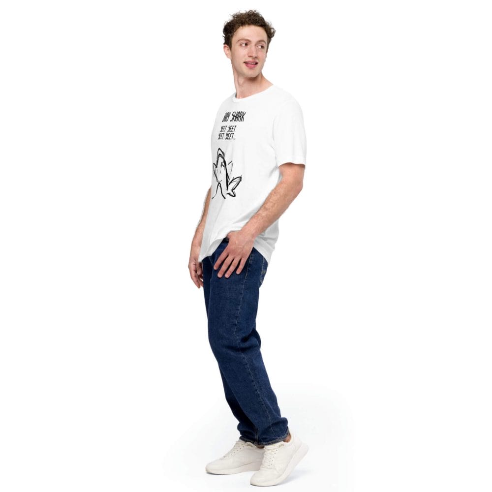 Woke Millennial Clothing Co unisex staple t shirt white left front 63800b62561da