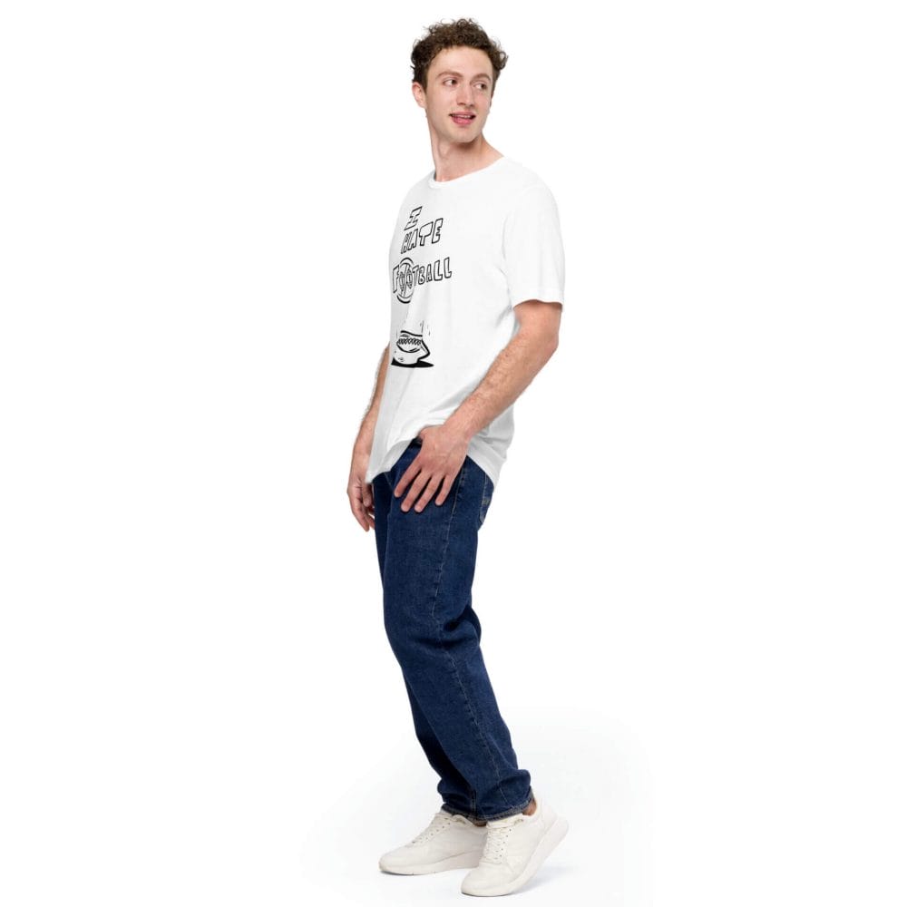 Woke Millennial Clothing Co unisex staple t shirt white left front 63d002742ba99