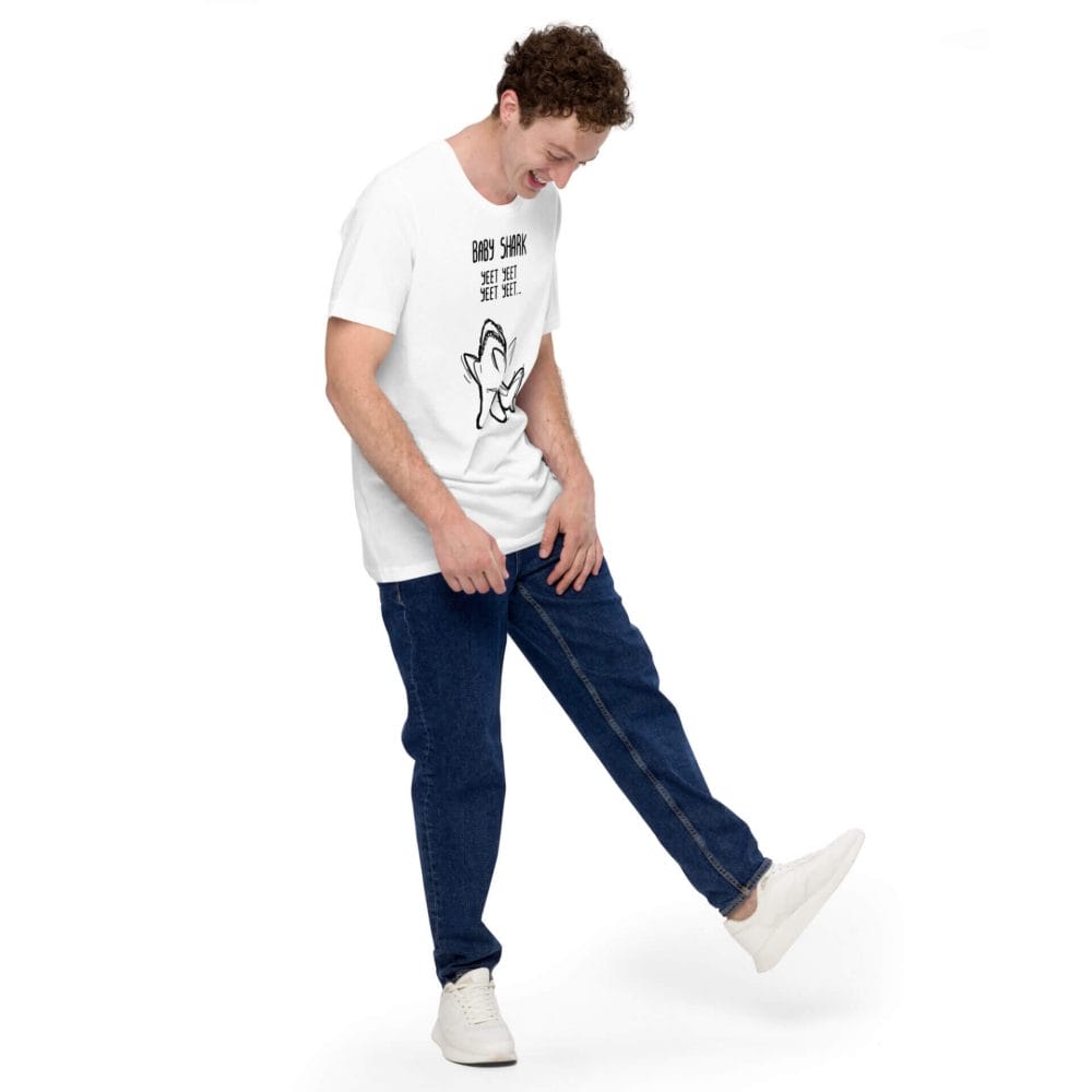 Woke Millennial Clothing Co unisex staple t shirt white right front 63800b625bdd5