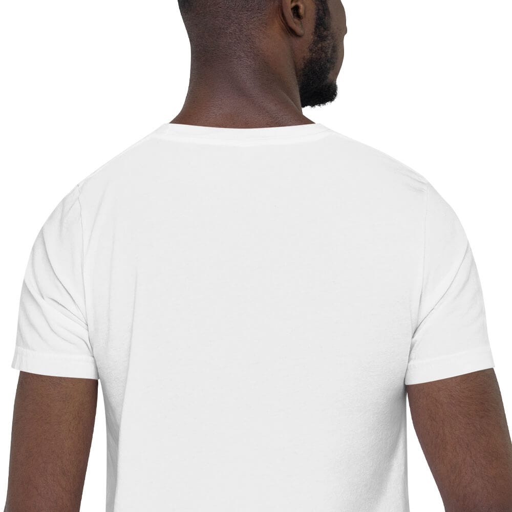 Woke Millennial Clothing Co unisex staple t shirt white zoomed in 6377d47f18e30