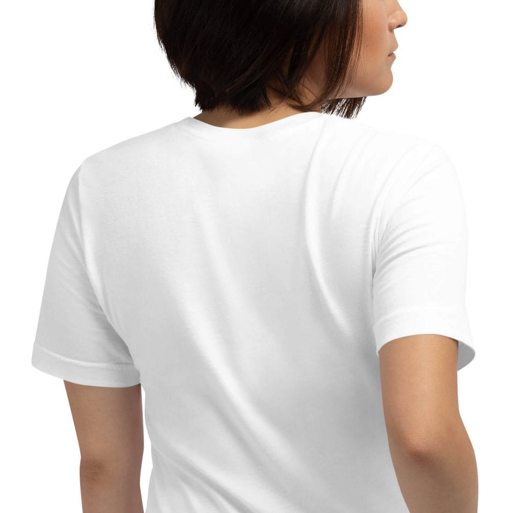 Woke Millennial Clothing Co unisex staple t shirt white zoomed in 63800d1dbcbf2