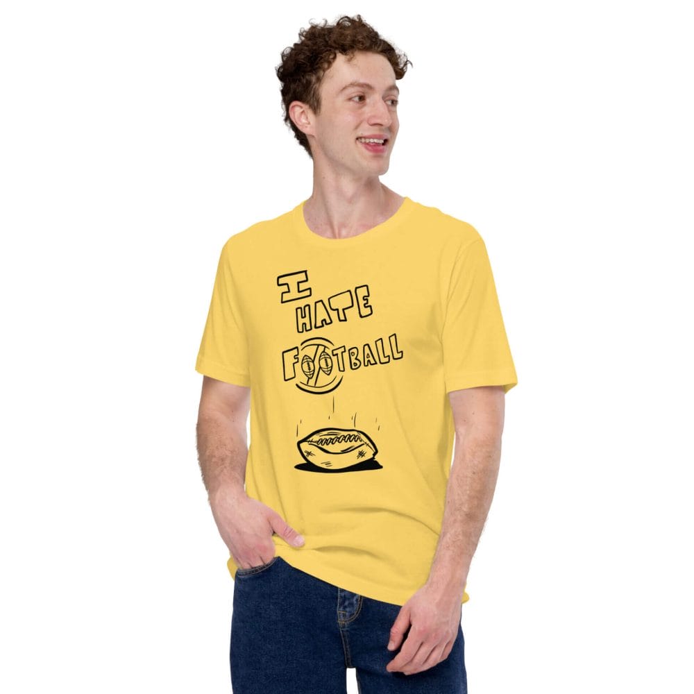 Woke Millennial Clothing Co unisex staple t shirt yellow front 63d00273bba18