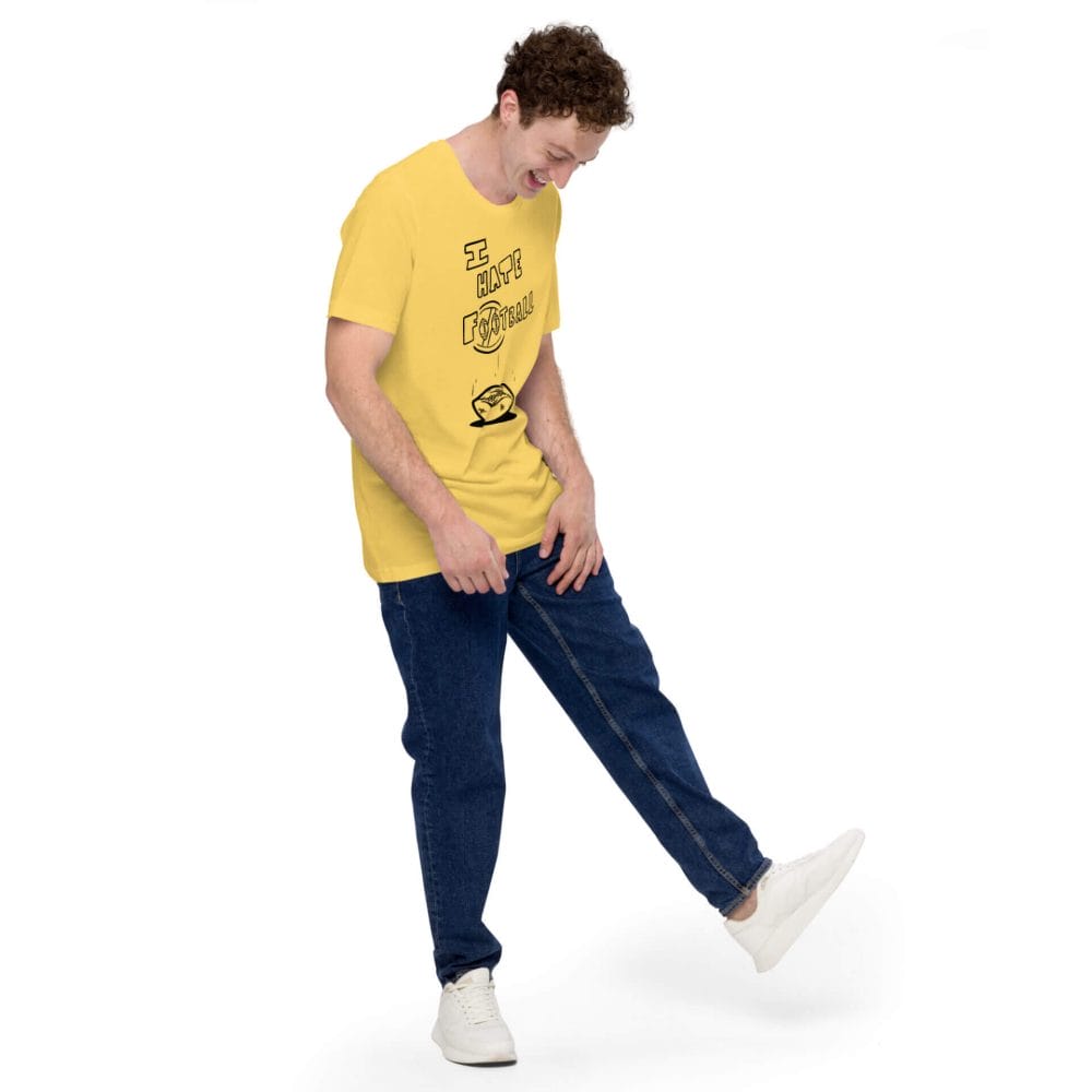 Woke Millennial Clothing Co unisex staple t shirt yellow right front 63d00273c4edb